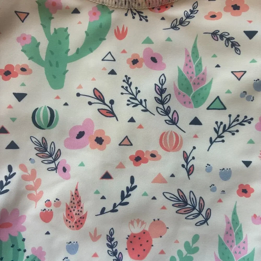 RuffleButts Desert Succulents Swimsuit